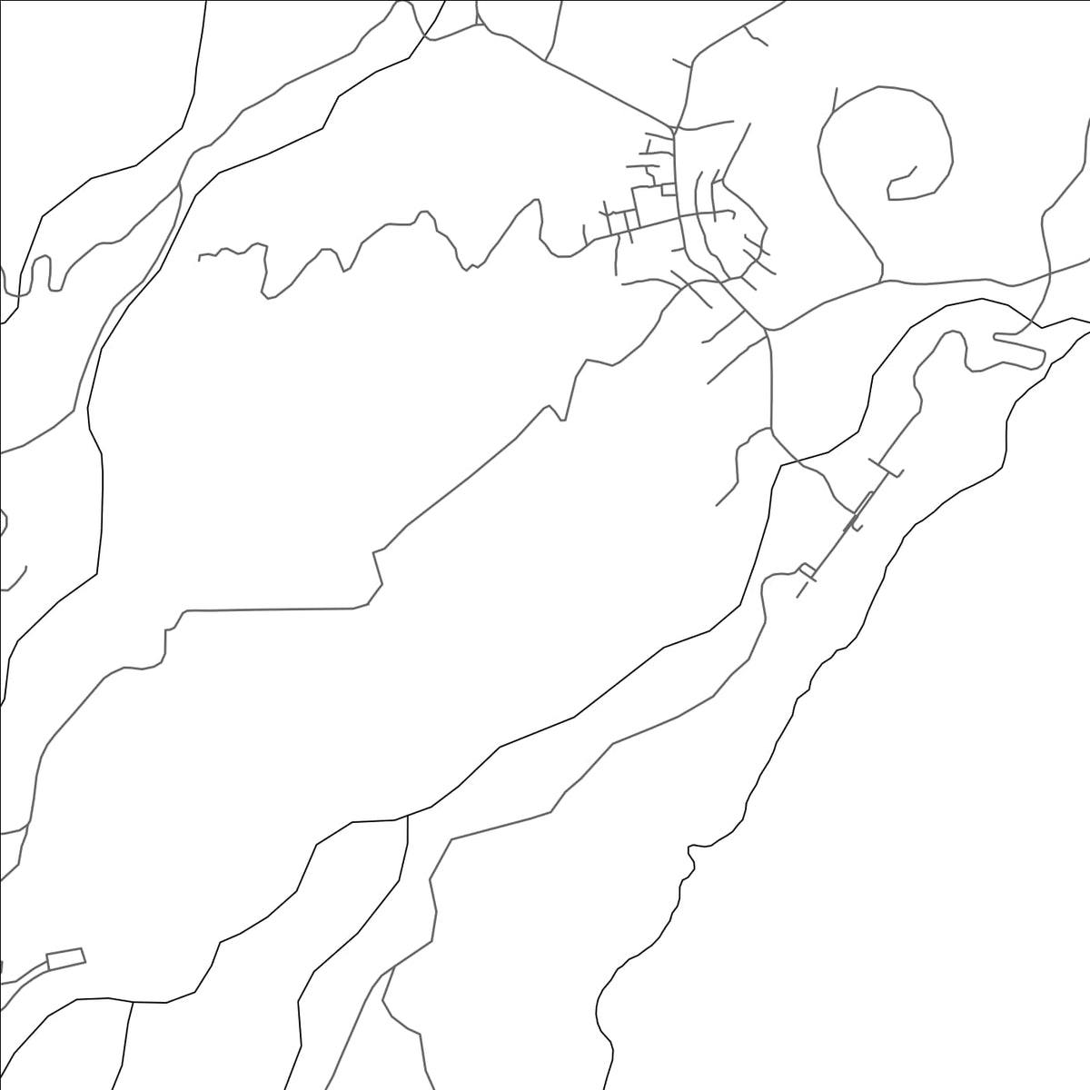 ROAD MAP OF SANTA LUZIA, SAO TOME AND PRINCIPE BY MAPBAKES