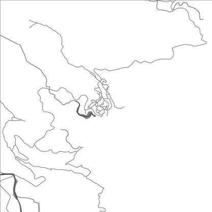 ROAD MAP OF SÃO JOÃO DOS ANGOLARES, SAO TOME AND PRINCIPE BY MAPBAKES