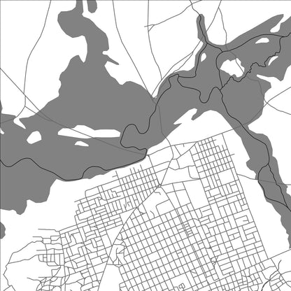 ROAD MAP OF BIGNONA, SENEGAL BY MAPBAKES