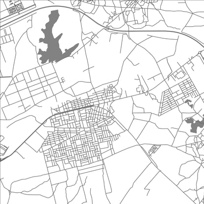 ROAD MAP OF DIAMNIADIO, SENEGAL BY MAPBAKES