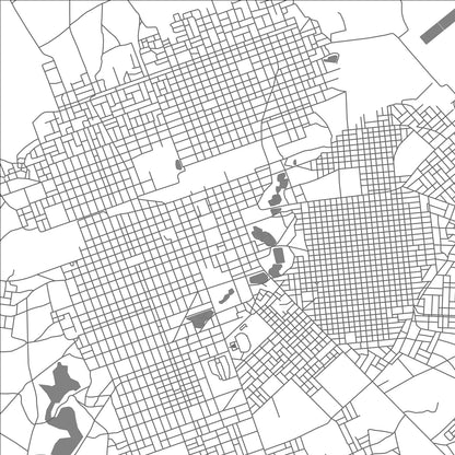 ROAD MAP OF DIOURBEL, SENEGAL BY MAPBAKES