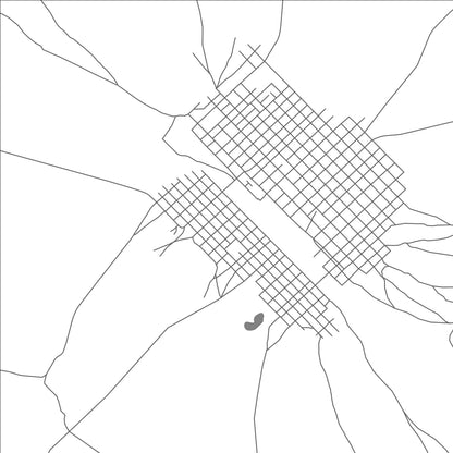 ROAD MAP OF GUINGUINEO, SENEGAL BY MAPBAKES