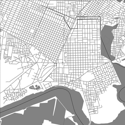 ROAD MAP OF KAOLACK, SENEGAL BY MAPBAKES