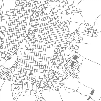 ROAD MAP OF LOUGA, SENEGAL BY MAPBAKES