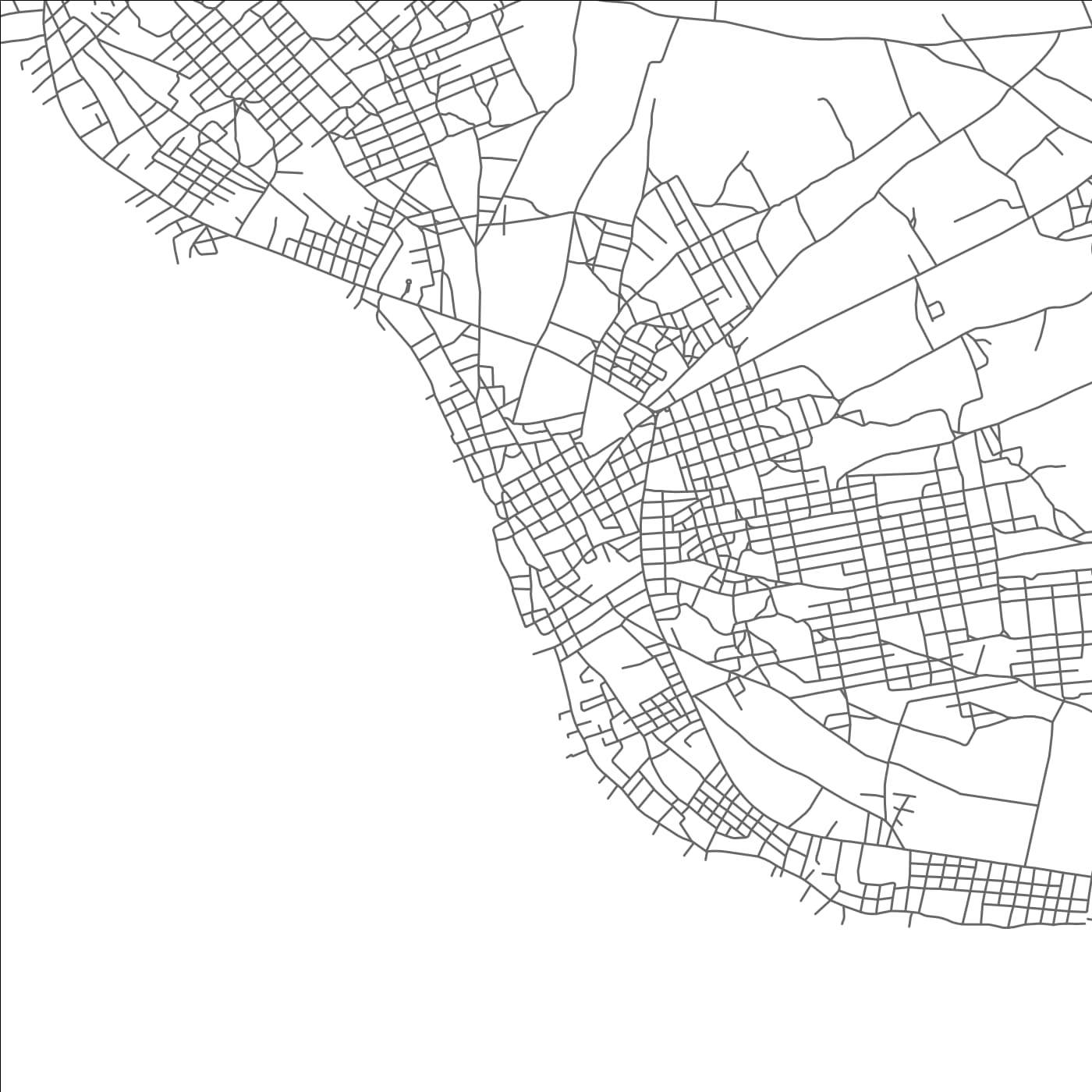 ROAD MAP OF NGAPAROU, SENEGAL BY MAPBAKES