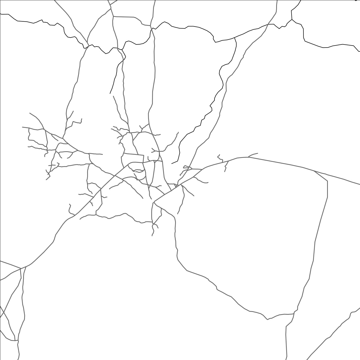 ROAD MAP OF SALEMATA, SENEGAL BY MAPBAKES