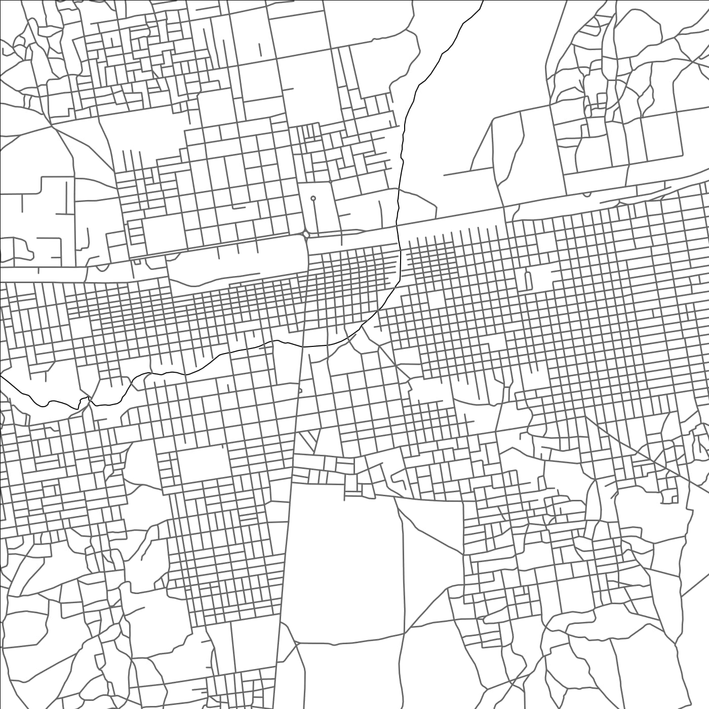 ROAD MAP OF TAMBACOUNDA, SENEGAL BY MAPBAKES