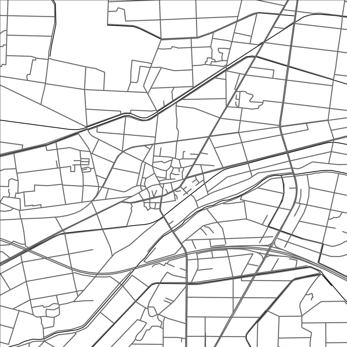 ROAD MAP OF BAOZHONG, TAIWAN BY MAPBAKES