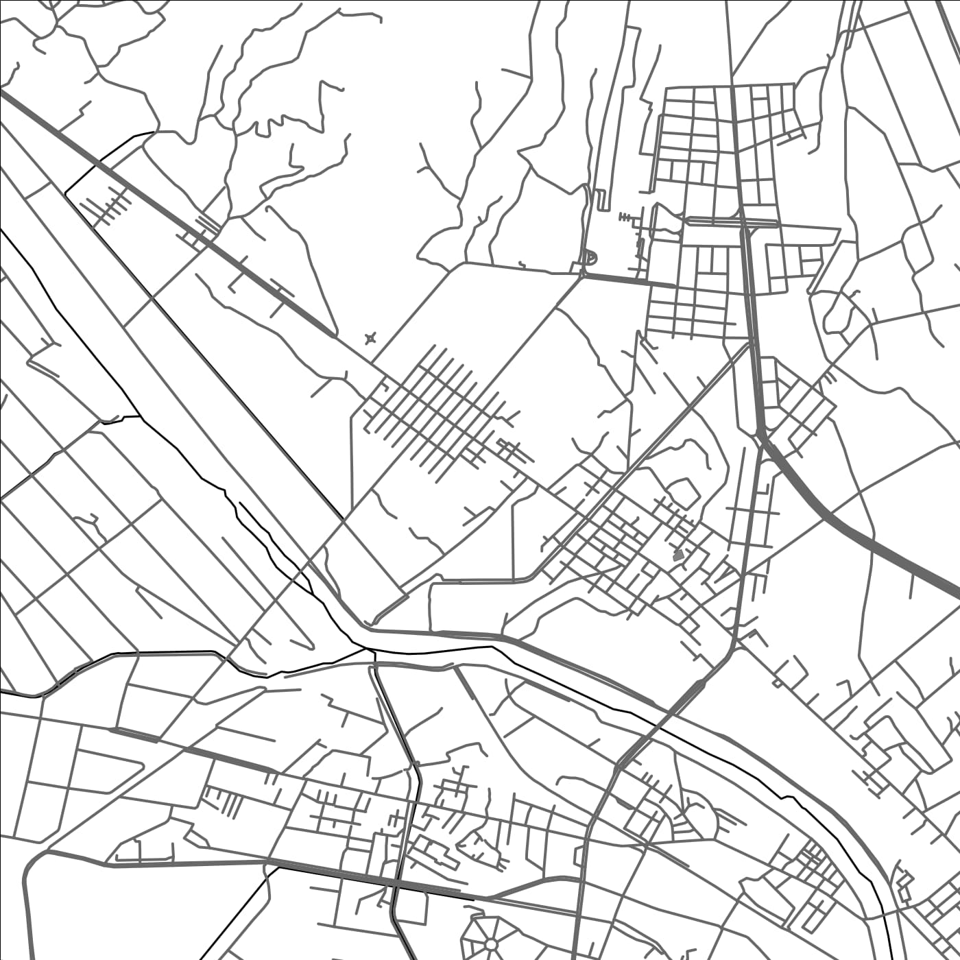 ROAD MAP OF BEINAN, TAIWAN BY MAPBAKES