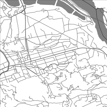 ROAD MAP OF CAOTUN, TAIWAN BY MAPBAKES