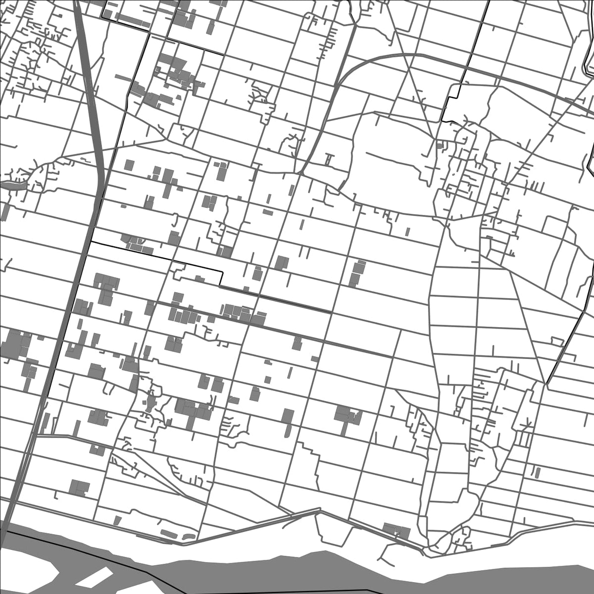 ROAD MAP OF DACHENG, TAIWAN BY MAPBAKES