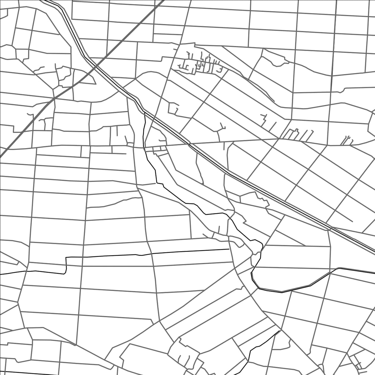 ROAD MAP OF ERLUN, TAIWAN BY MAPBAKES