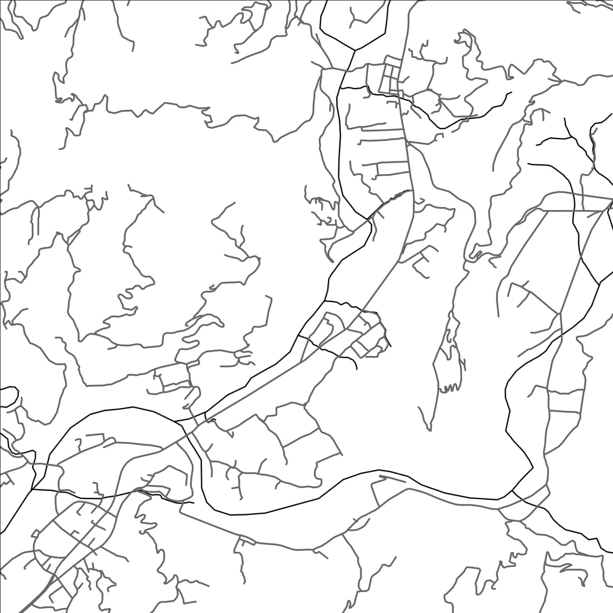 ROAD MAP OF GUOXING, TAIWAN BY MAPBAKES