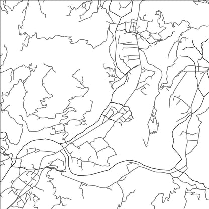 ROAD MAP OF GUOXING, TAIWAN BY MAPBAKES
