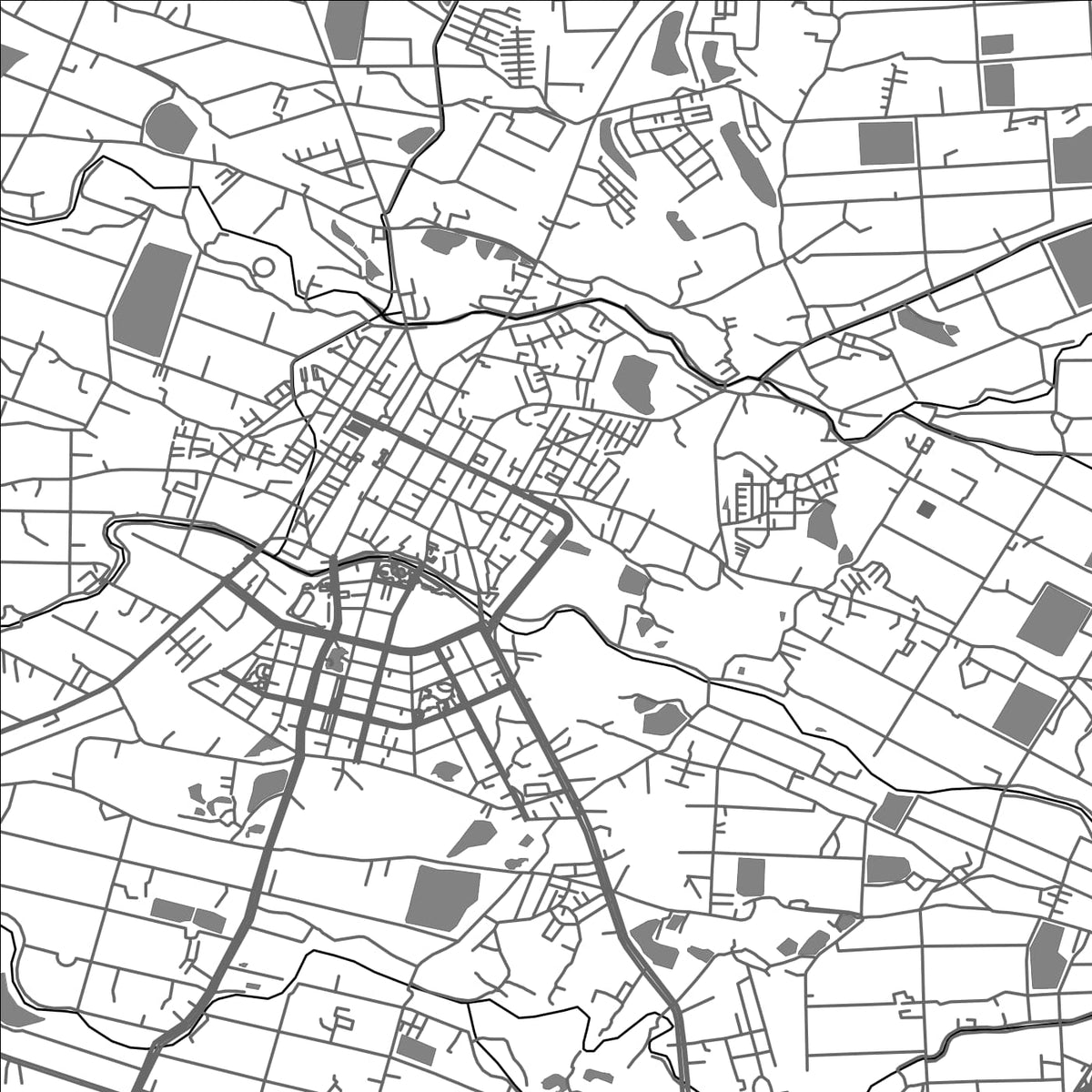 ROAD MAP OF HUKOU, TAIWAN BY MAPBAKES