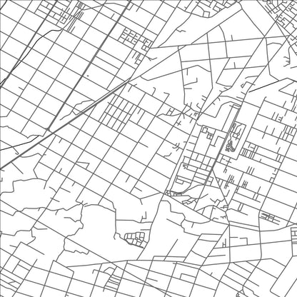 ROAD MAP OF JI'AN, TAIWAN BY MAPBAKES