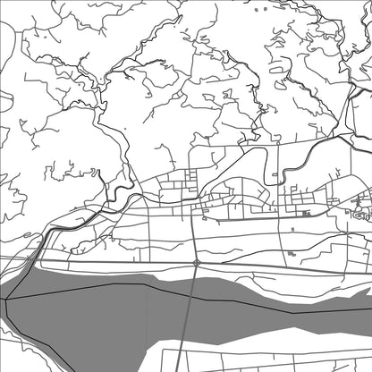 ROAD MAP OF JIJI, TAIWAN BY MAPBAKES