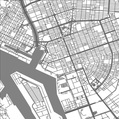 ROAD MAP OF KAOHSIUNG, TAIWAN BY MAPBAKES