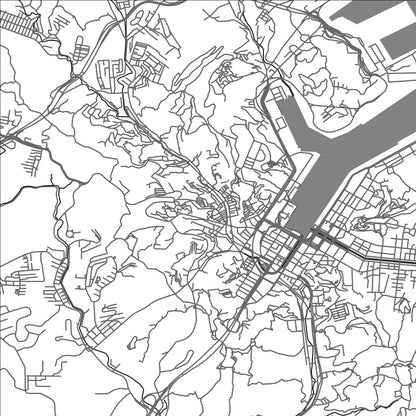 ROAD MAP OF KEELUNG, TAIWAN BY MAPBAKES