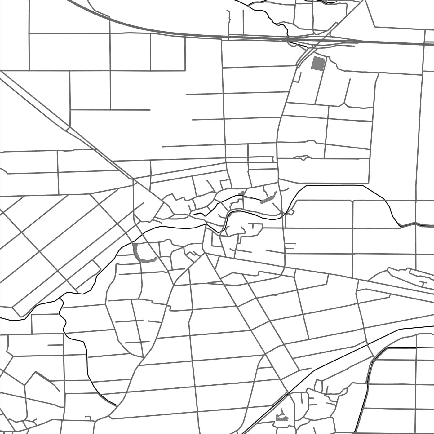 ROAD MAP OF LUCAO, TAIWAN BY MAPBAKES