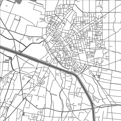 ROAD MAP OF LUGANG, TAIWAN BY MAPBAKES