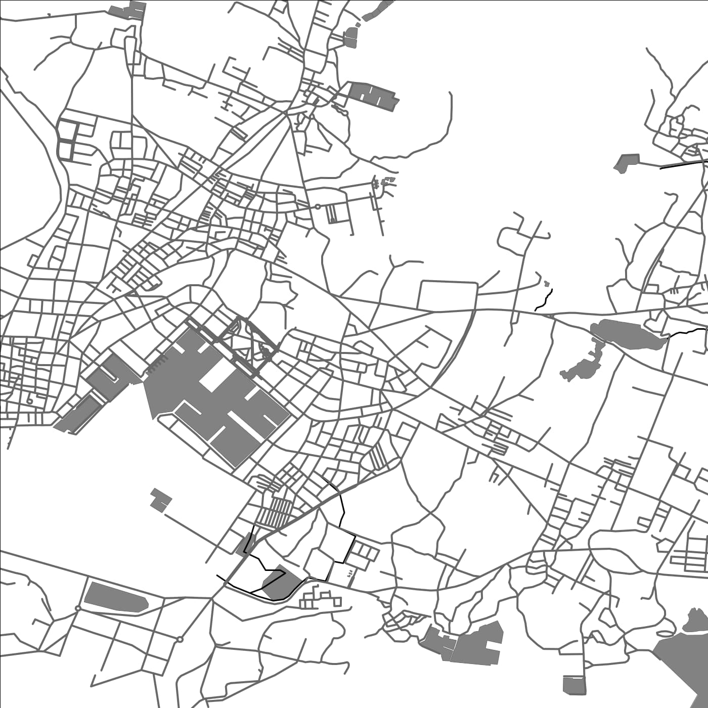 ROAD MAP OF MAGONG, TAIWAN BY MAPBAKES