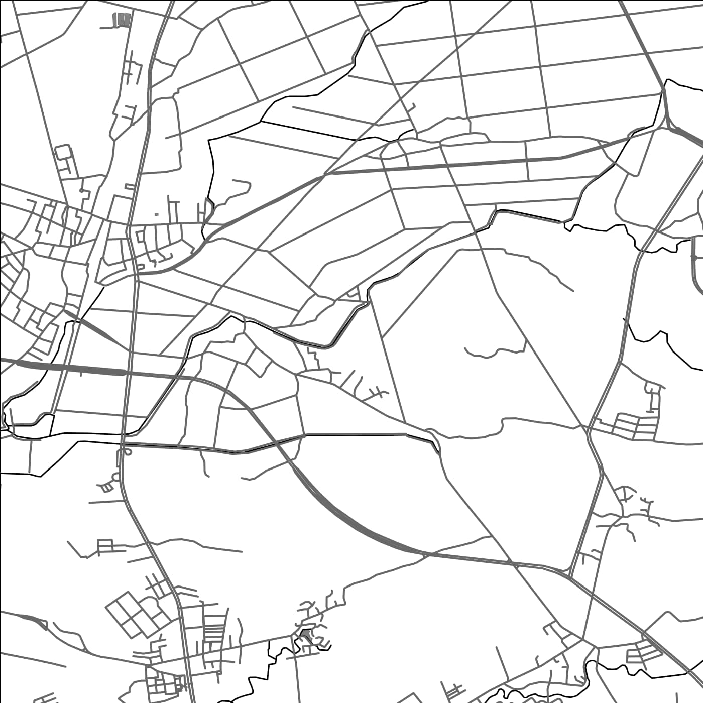 ROAD MAP OF MINXIONG, TAIWAN BY MAPBAKES