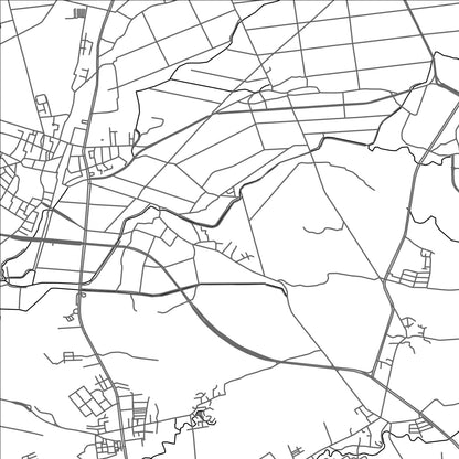 ROAD MAP OF MINXIONG, TAIWAN BY MAPBAKES