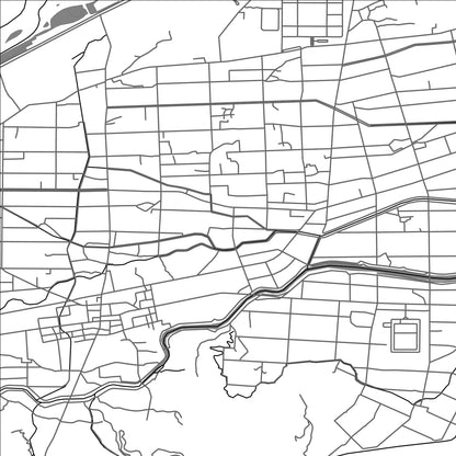 ROAD MAP OF SANXING, TAIWAN BY MAPBAKES