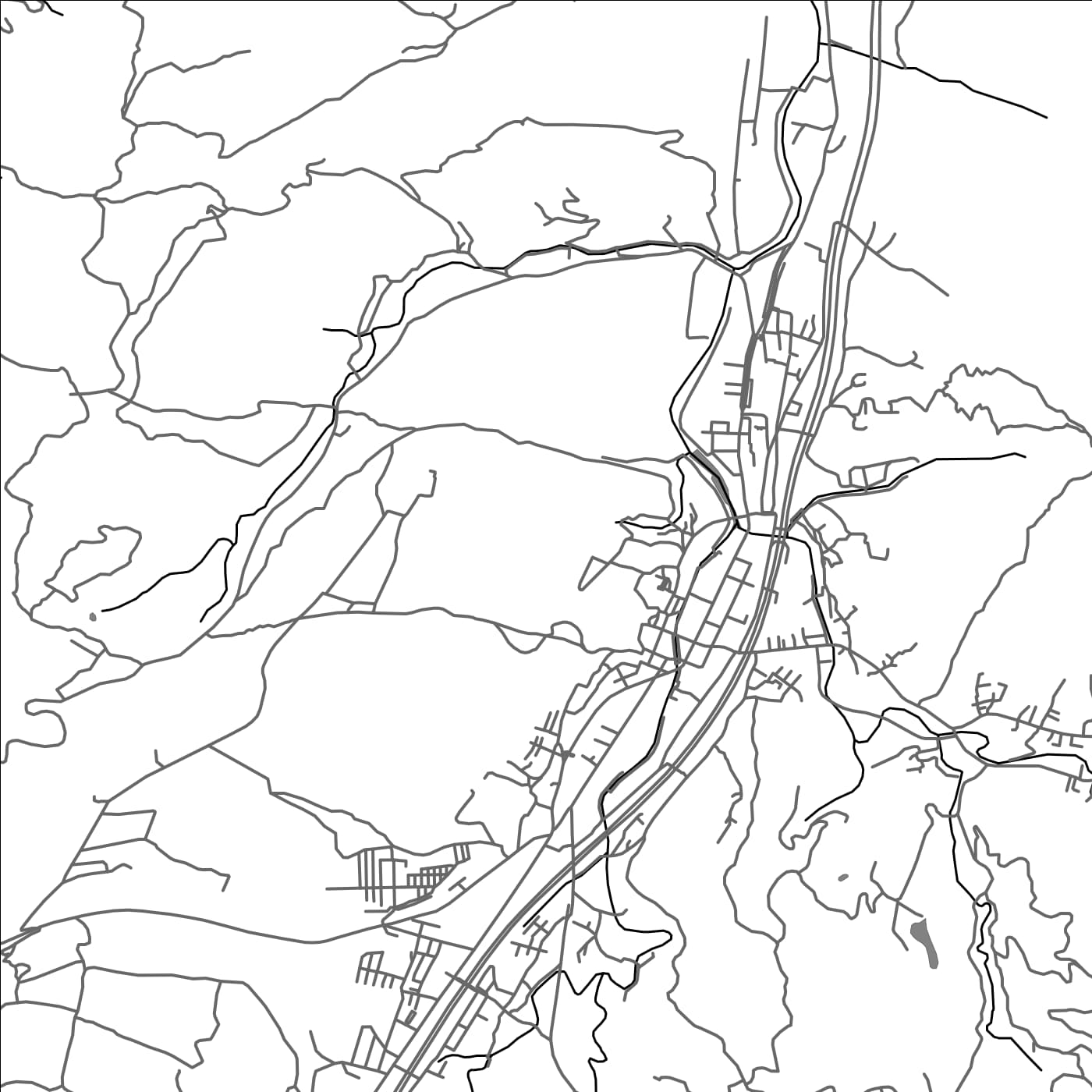 ROAD MAP OF SANYI, TAIWAN BY MAPBAKES