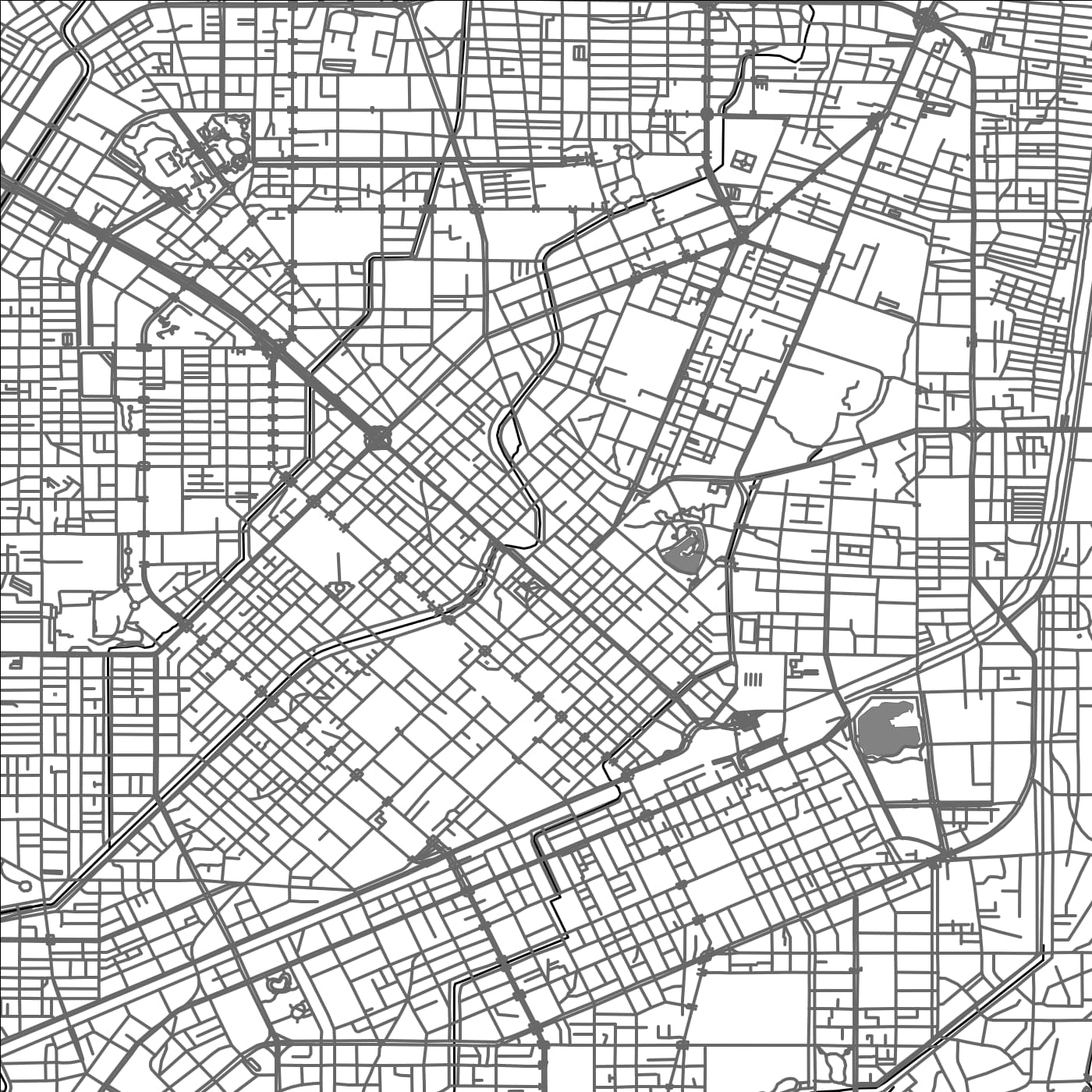 ROAD MAP OF TAICHUNG, TAIWAN BY MAPBAKES