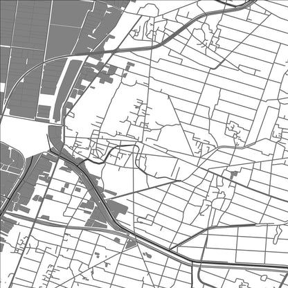 ROAD MAP OF TAIXI, TAIWAN BY MAPBAKES