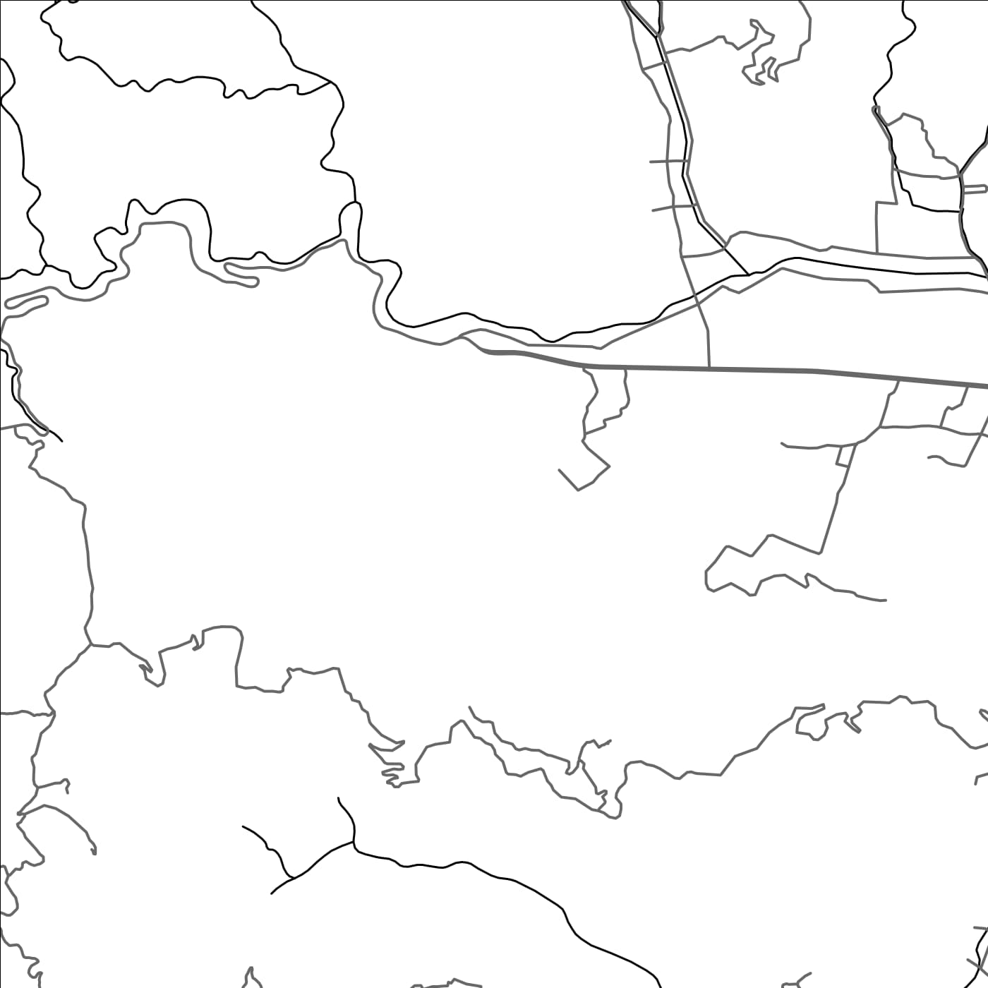 ROAD MAP OF WAIYUANSHAN, TAIWAN BY MAPBAKES