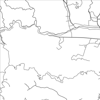 ROAD MAP OF WAIYUANSHAN, TAIWAN BY MAPBAKES