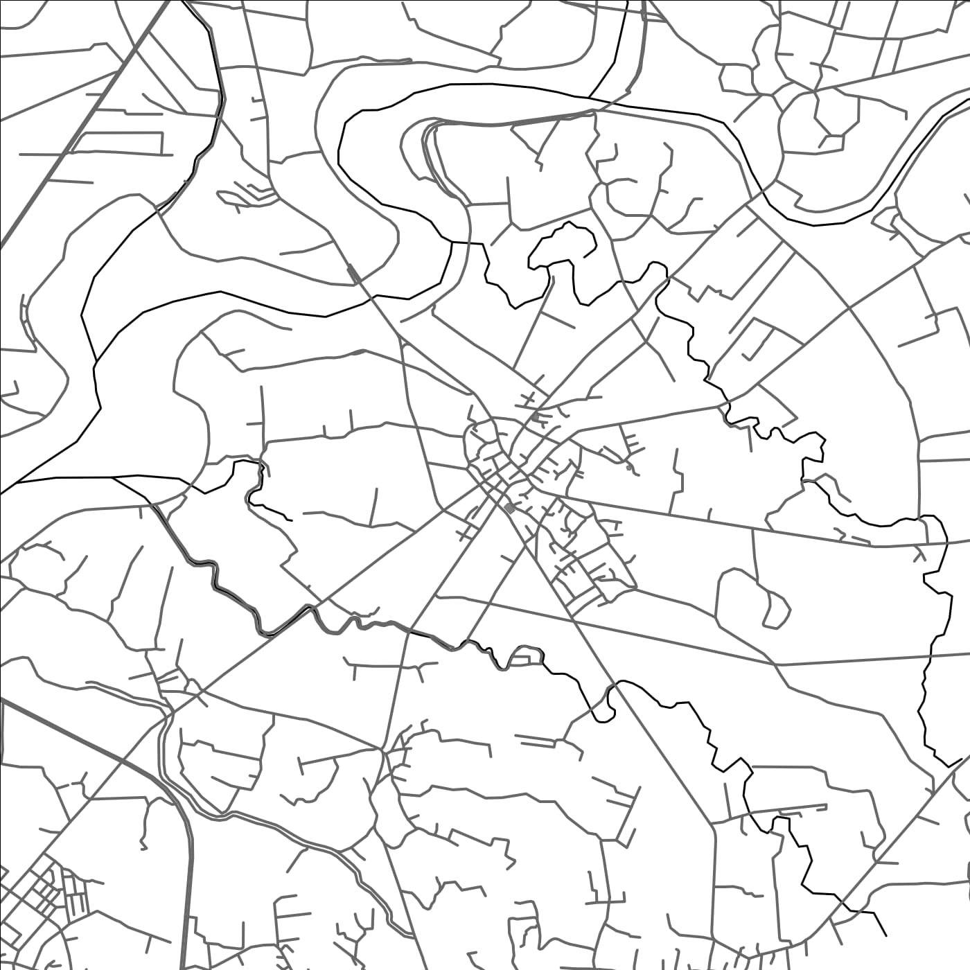 ROAD MAP OF WANLUAN, TAIWAN BY MAPBAKES