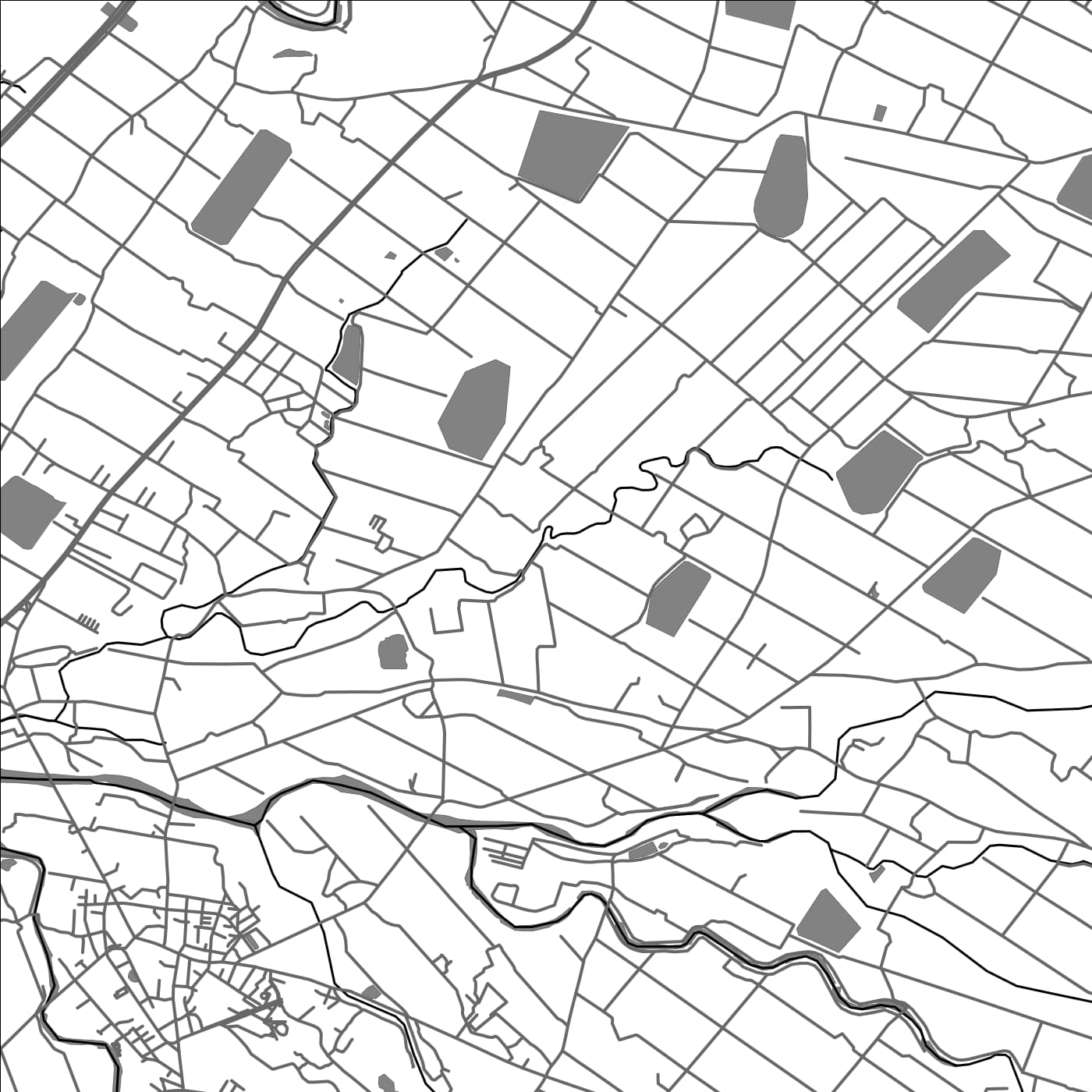 ROAD MAP OF XINFENG, TAIWAN BY MAPBAKES