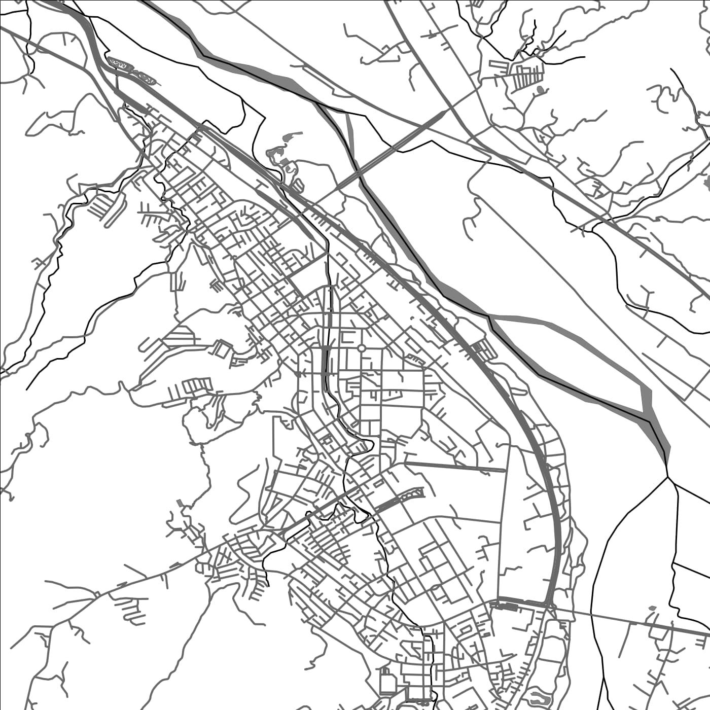 ROAD MAP OF ZHUDONG, TAIWAN BY MAPBAKES