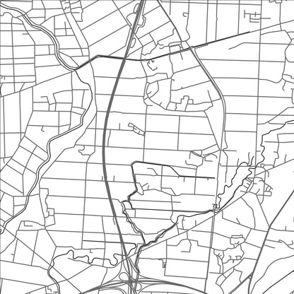 ROAD MAP OF ZHUTIAN, TAIWAN BY MAPBAKES