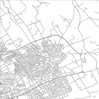 ROAD MAP OF DAR CHABANNE, TUNISIA BY MAPBAKES