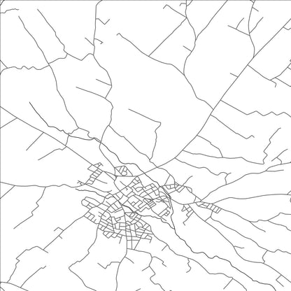 ROAD MAP OF ES SOMAA, TUNISIA BY MAPBAKES