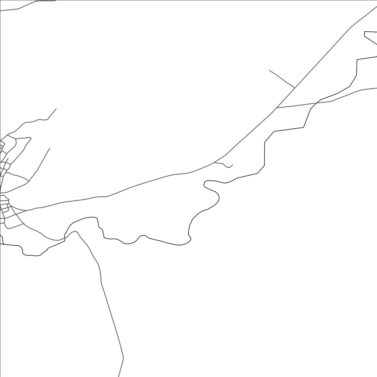 ROAD MAP OF HAÏDRA, TUNISIA BY MAPBAKES