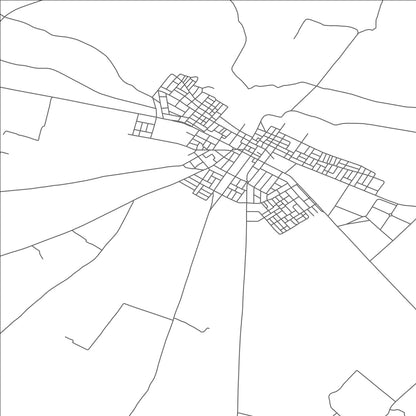 ROAD MAP OF HAJEB EL AÏOUN, TUNISIA BY MAPBAKES