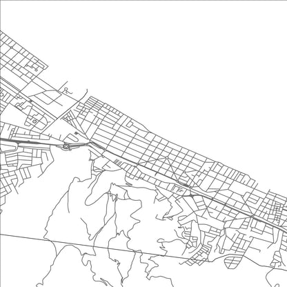 ROAD MAP OF HAMMAM-LIF, TUNISIA BY MAPBAKES