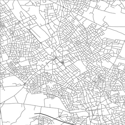 ROAD MAP OF KSAR HELLAL, TUNISIA BY MAPBAKES