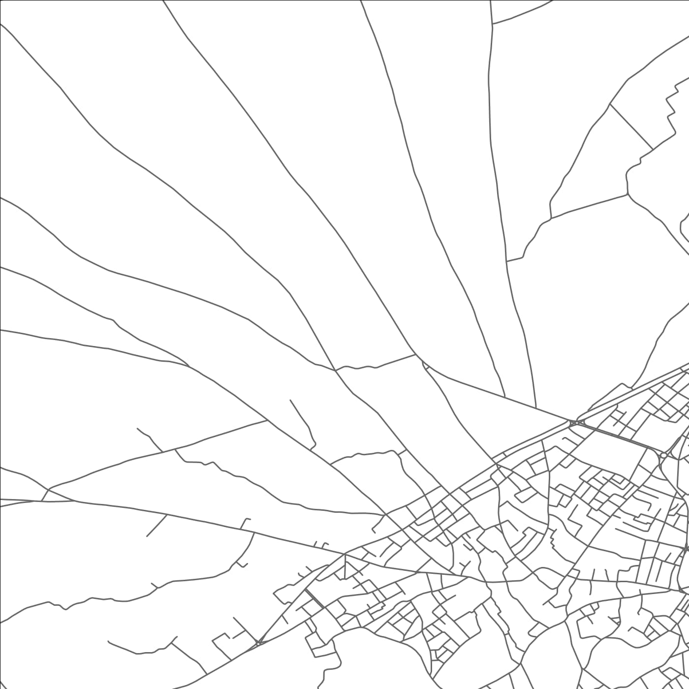 ROAD MAP OF KSOUR ESSAF, TUNISIA BY MAPBAKES