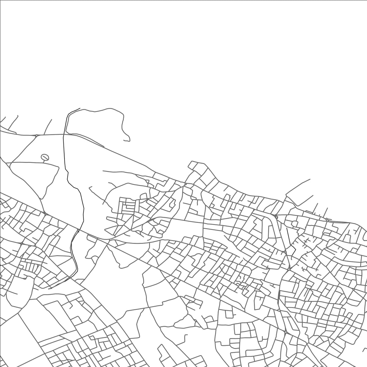 ROAD MAP OF LEMTA, TUNISIA BY MAPBAKES
