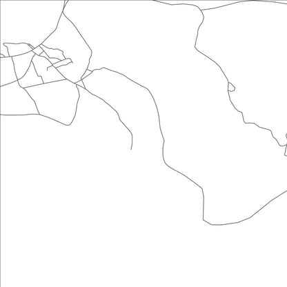 ROAD MAP OF M’DHILLA, TUNISIA BY MAPBAKES