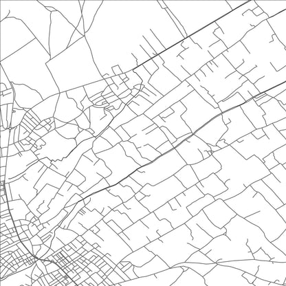 ROAD MAP OF MARETH, TUNISIA BY MAPBAKES