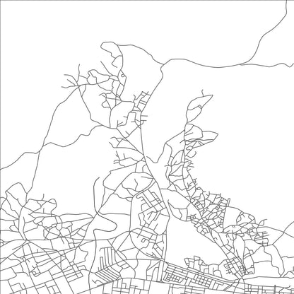 ROAD MAP OF METLAOUI, TUNISIA BY MAPBAKES
