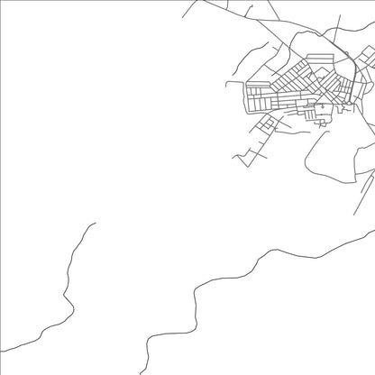 ROAD MAP OF REMADA, TUNISIA BY MAPBAKES